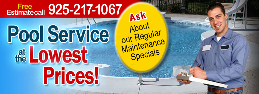 Pool maintenance in Danville CA